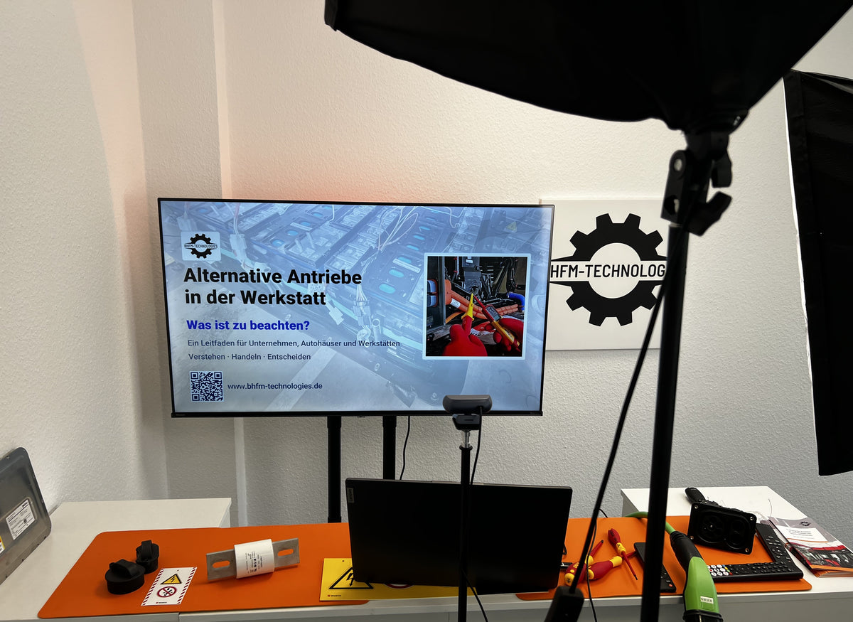 ONLINE-Training: Alternative Antriebe in der Werkstatt – Was ist zu beachten?