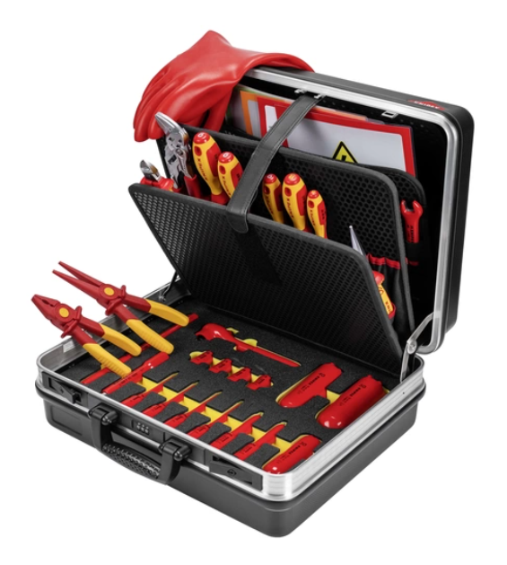 KNIPEX HOCHVOLTKOFFER 37 Teilig, EDITION BHFM