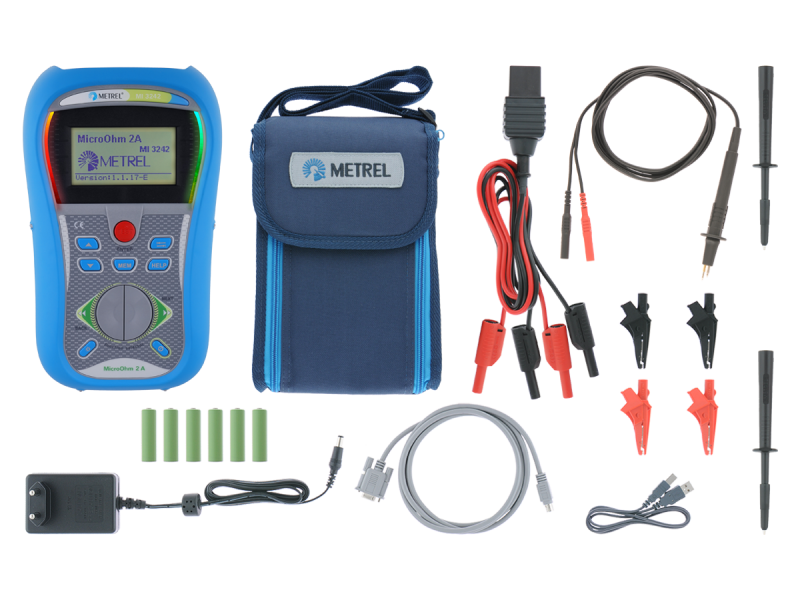 METREL MI 3242 MicroOhm 2A, Micro-Ohm-meter